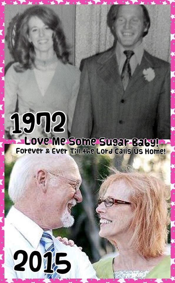 Gloria (Phillips) and Ricky Bradley celebrating 43rd anniversary